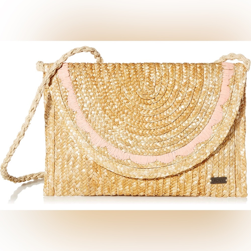 *NWT* Roxy ‘Salty But Sweet’ Straw Bag